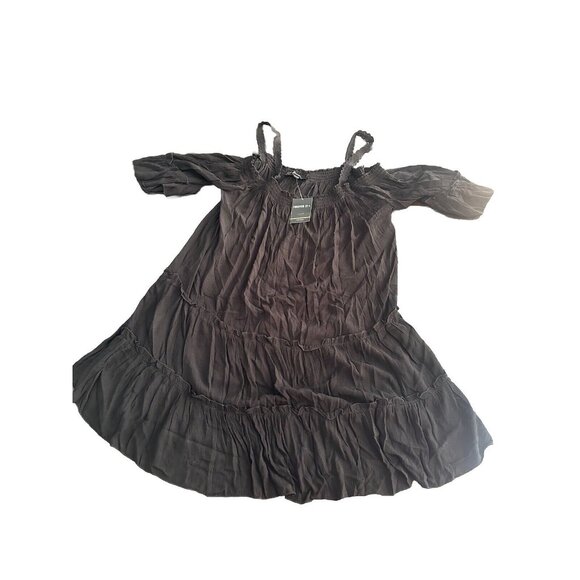 FOREVER 21 Women's Off-the-Shoulder Mini Dress NWT 2x - Picture 2 of 4